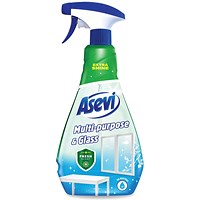 Asevi Multipurpose and Glass Cleaner 750ml