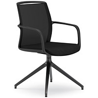 Atelier CT Black Swivel Visitors Chair Atelier CT Black Swivel Visitors Chair