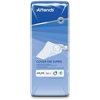 Attends Cover-Dri Bed Pad 600x900mm Super x4 Pack of 50