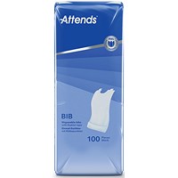 Attends Disposable Bibs x9 Pack of 100
