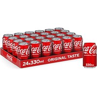 Coca Cola, 24 x 330ml Cans