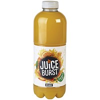 Juice Burst Orange Juice, 1 Litre, Pack of 12