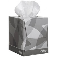 Kleenex Facial Tissues, 2-Ply, 12 Cubes of 90 Sheets