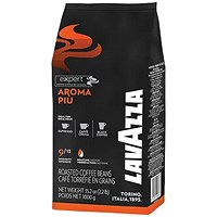 Lavazza Expert Plus Aroma Piu Roasted Coffee Beans, 1kg