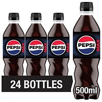 Pepsi Max, 24x500ml Bottles Pepsi Max, 24x500ml Bottles