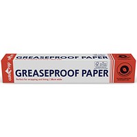 Caterwrap Greaseproof Paper Cutter Box, 380mmx50m Caterwrap Greaseproof Paper Cutter Box, 380mmx50m