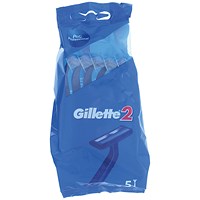 Gillette 2 Disposable Razors, Pack of 120