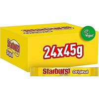 Starburst Chewy Fruit Flavoured Sweets, 45g, Pack of 24