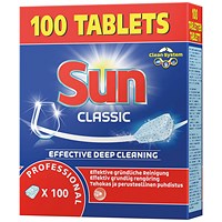 Sun Professional Dishwasher Tablets (Pack of 100)