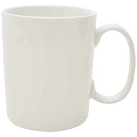 Mug, 10oz, White, Pack of 6