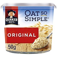 Quaker Oat So Original Syrup Porridge Pot, Pack of 8