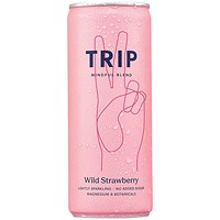 Trip Mindful Blend Drink Wild Strawberry 250ml Pack of 12