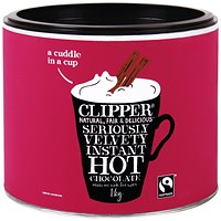 Clipper Instant Hot Chocolate, 1kg
