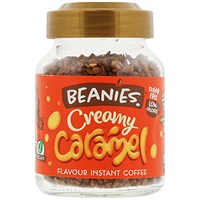 Beanies Creamy Caramel Instant Coffee, 50g
