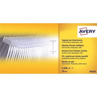 Avery Dennison Ticket Attachment 20mm (Pack of 5000) 02121