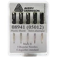 Avery Dennison Tagging Needle Plastic Standard (Pack of 5) 05012