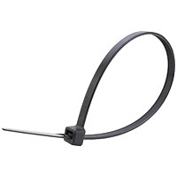 Avery Dennison Cable Ties, 140mmx3.6mm, Black, Pack of 100 Avery Dennison Cable Ties, 140mmx3.6mm, Black, Pack of 100