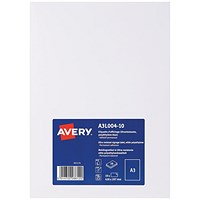 Avery Permanent Display Sign, A3 (Pack of 10)