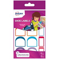 Avery Adhesive Shoe Labels (Pack of 24) CHAUS12.UK