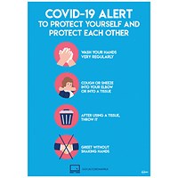 Avery Virus Prevention Label 420x297mm A3 (Pack of 2)