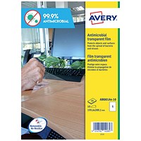 Avery Removable A4 Antimicrobial Film Labels (Pack of 10)