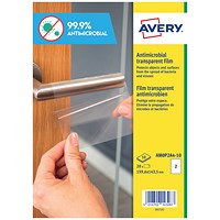 Avery Permanent A4 Antimicrobial Film Labels (Pack of 20)
