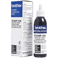 Brother Stamp Creator Ink Refill Bottle Black