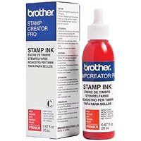 Brother Stamp Creator Ink Refill Bottle Red