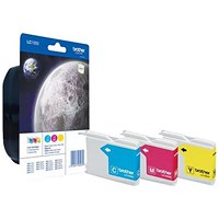 Brother LC1000 Inkjet Cartridge CMY Multipack LC1000RBWBP