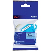 Brother P-Touch M-K531BZ Label Tape, Black on Blue, 12mmx8m Brother P-Touch M-K531BZ Label Tape, Black on Blue, 12mmx8m