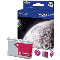 Brother LC1000M Inkjet Cartridge Magenta LC1000M