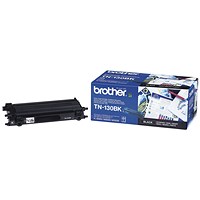 Brother TN130BK Black Laser Toner Cartridge