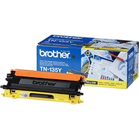 Brother TN135Y Yellow Laser Toner Cartridge