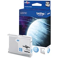 Brother LC970C Cyan Inkjet Cartridge Brother LC970C Cyan Inkjet Cartridge