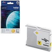 Brother LC970Y Yellow Inkjet Cartridge Brother LC970Y Yellow Inkjet Cartridge