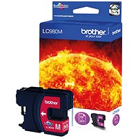 Brother LC980M Inkjet Cartridge Magenta LC980M