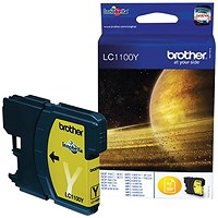 Brother LC1100Y Inkjet Cartridge Yellow LC1100Y