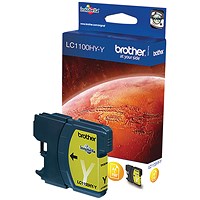 Brother LC1100HYY Yellow High Yield Inkjet Cartridge