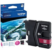 Brother LC985M Inkjet Cartridge Magenta LC985M