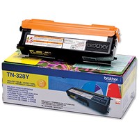 Brother TN328Y Yellow Laser Toner Cartridge Brother TN328Y Yellow Laser Toner Cartridge