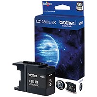 Brother LC1280XLBK Black High Yield Inkjet Cartridge