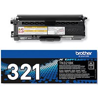 Brother TN321BK Black Laser Toner Cartridge