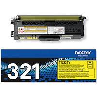 Brother TN321Y Yellow Laser Toner Cartridge