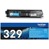 Brother TN329C Cyan Super High Yield Laser Toner Cartridge Brother TN329C Cyan Super High Yield Laser Toner Cartridge