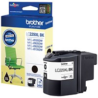 Brother LC229XLBK Black High Yield Inkjet Cartridge