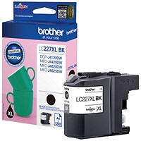 Brother LC227XLBK Black High Yield Inkjet Cartridge