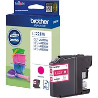 Brother LC221 Magenta Inkjet Cartridge