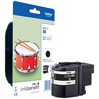 Brother LC22UBK Black High Yield Inkjet Cartridge