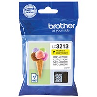 Brother LC3213Y Yellow High Yield Inkjet Cartridge Brother LC3213Y Yellow High Yield Inkjet Cartridge