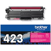 Brother TN423M Magenta High Yield Laser Toner Cartridge